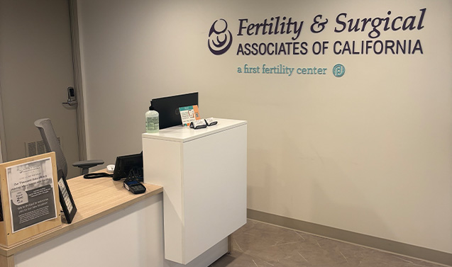 Santa Monica reception desk